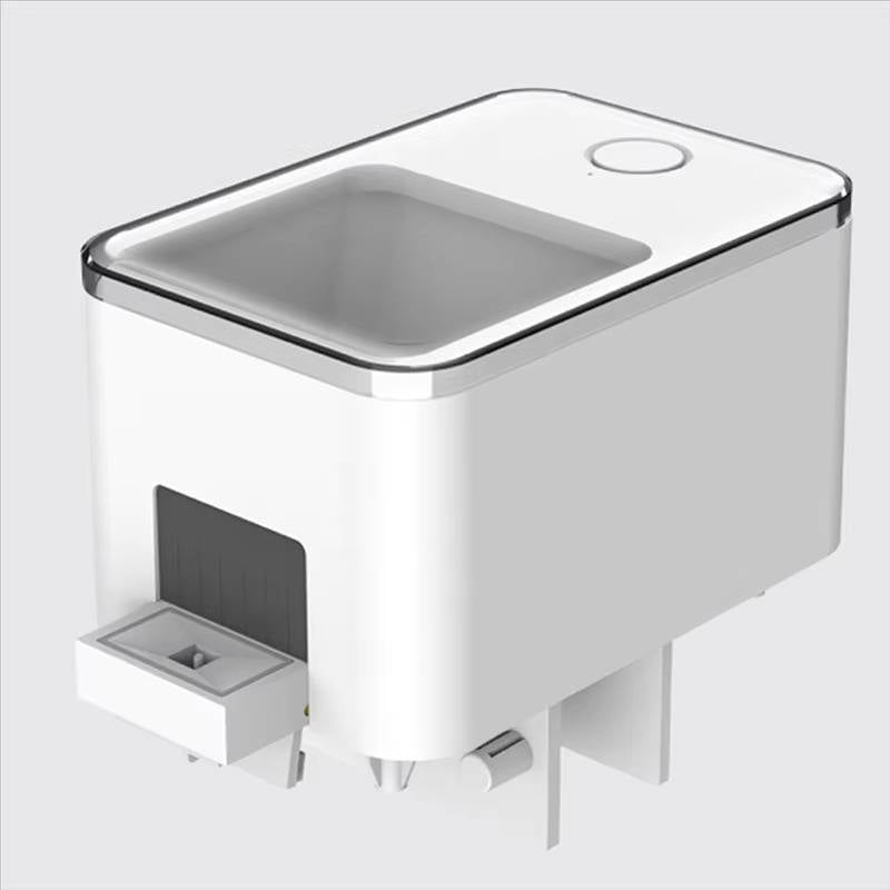 Smart Fish Feeder with App Control and Voice Commands, WiFi Enabled All Vera Mart