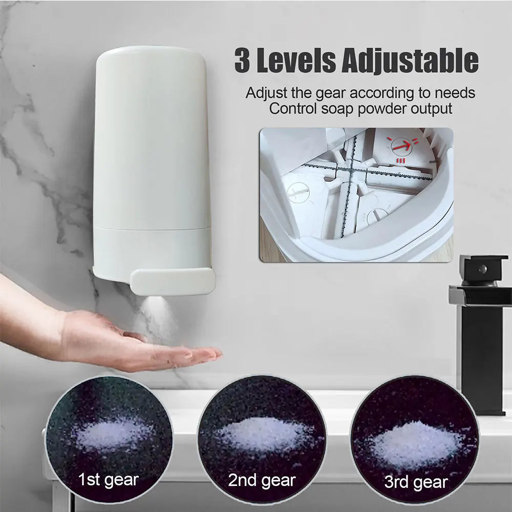 Bar Soap Grinder with Wall Mount and Adjustable Powder Dispenser All Vera Mart