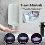 Bar Soap Grinder with Wall Mount and Adjustable Powder Dispenser All Vera Mart