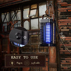 Electric Bug Zapper with 4200 Volt Grid and 365nm UV Bulb for Outdoor Patios All Vera Mart