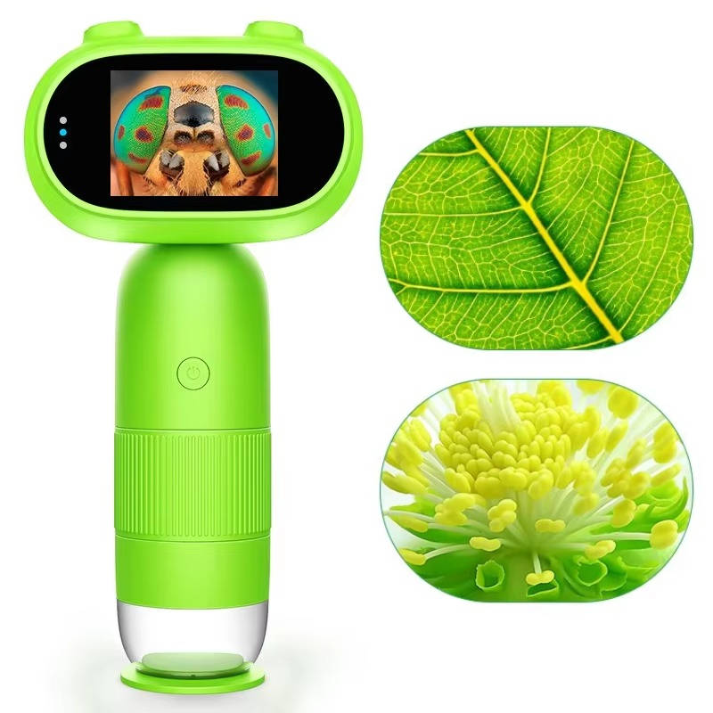 Handheld Digital Microscope with 100X Magnification and 2 Inch HD Screen All Vera Mart