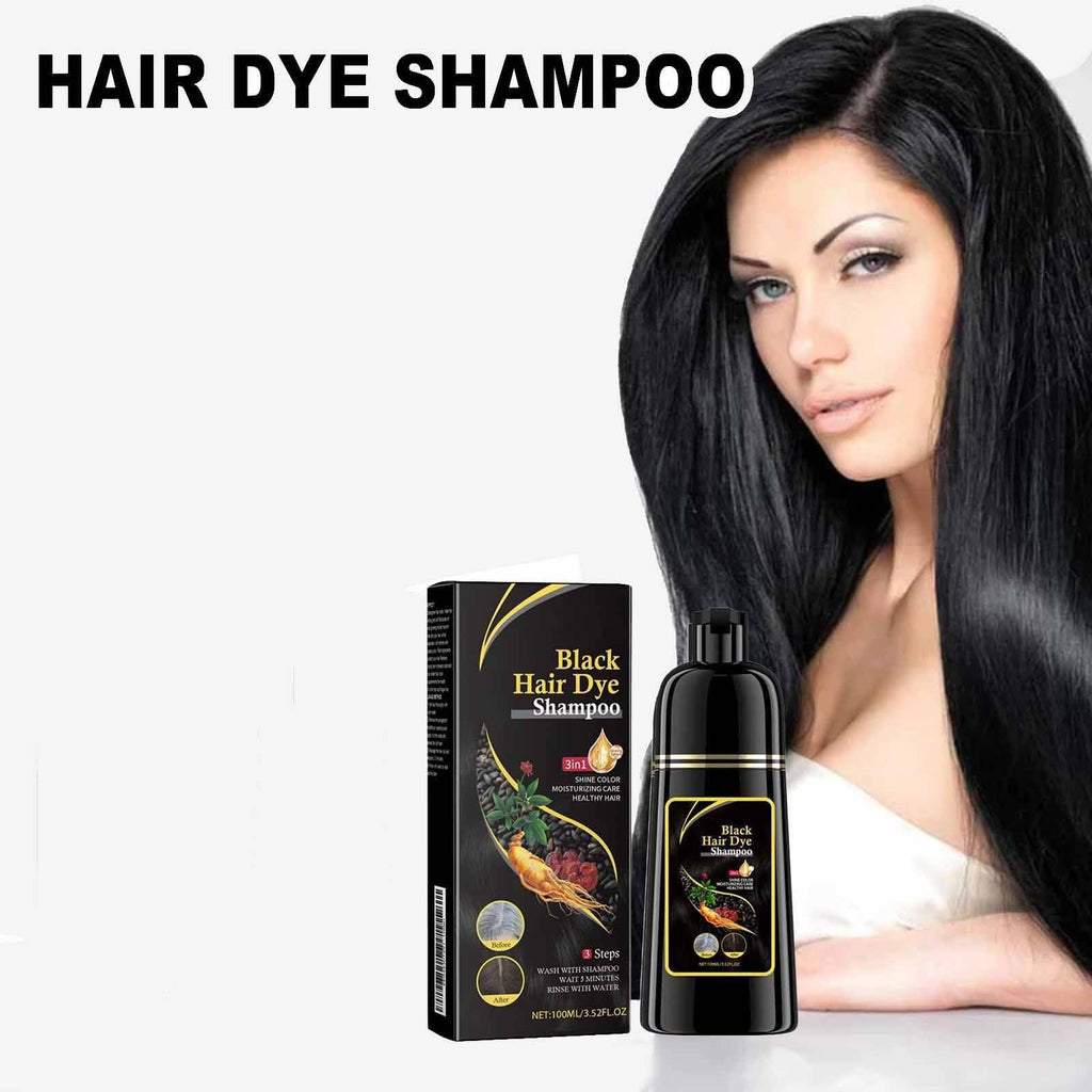 Gray Root Cover Shampoo with Plant Extracts and 10-Minute Application All Vera Mart