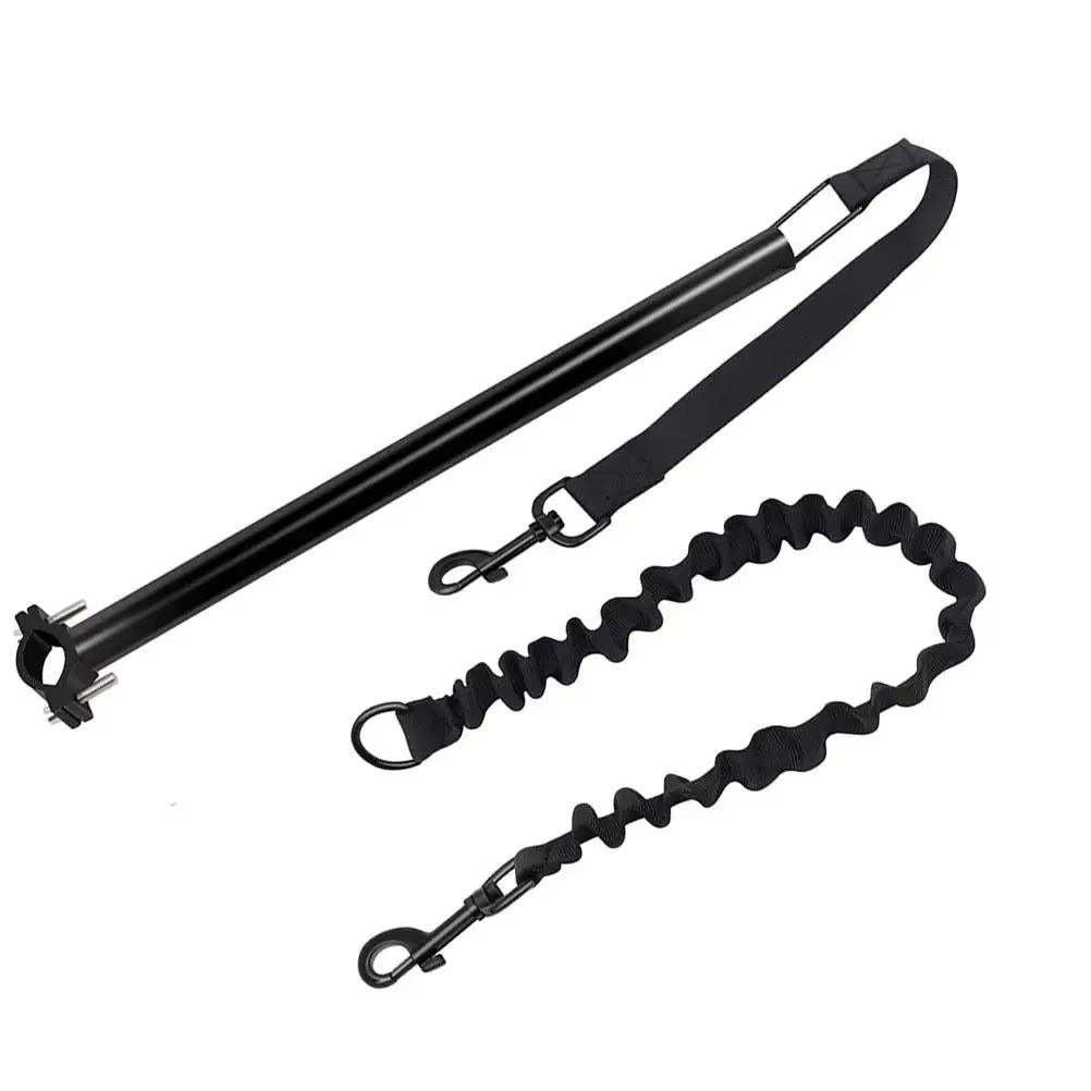Dog Bike Tow Leash with Quick Release Buckle and Safety Rod All Vera Mart