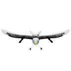 RC Eagle Aircraft with Gyro Stabilization and Dual Channel Remote, 15in Wingspan All Vera Mart