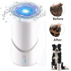 Dog Paw Cleaner with Rotating Silicone Brushes and Dual Speed Settings All Vera Mart