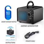 Ozone Generator with Double Layer Plate and Timer Control for 6000 Sq.Ft Odor Removal All Vera Mart