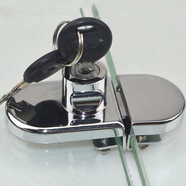 Cabinet Lock with Key Security for Glass Doors and Drawers All Vera Mart