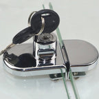 Cabinet Lock with Key Security for Glass Doors and Drawers All Vera Mart