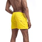 Men's Athletic Swim Trunks with Mesh Liner and Three Pockets, Quick Dry All Vera Mart