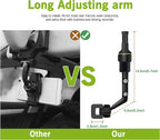 Rearview Mirror Phone Mount with 360 Degree Rotation and One Hand Release All Vera Mart
