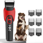 Quiet Dog Clipper with Titanium Ceramic Blades and 120-Minute Battery Life All Vera Mart
