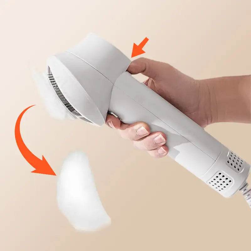 Pet Grooming Dryer with Built-in Slicker Brush and Negative Ion Technology, 4-Speed Settings All Vera Mart