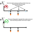 Automatic Drip Irrigation System with Adjustable Timer and Pressure Regulation All Vera Mart
