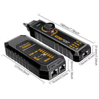 Network Cable Tester with Transmitter Receiver and LED Flashlight All Vera Mart