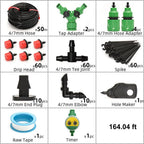 Automatic Drip Irrigation System with Adjustable Timer and Pressure Regulation All Vera Mart