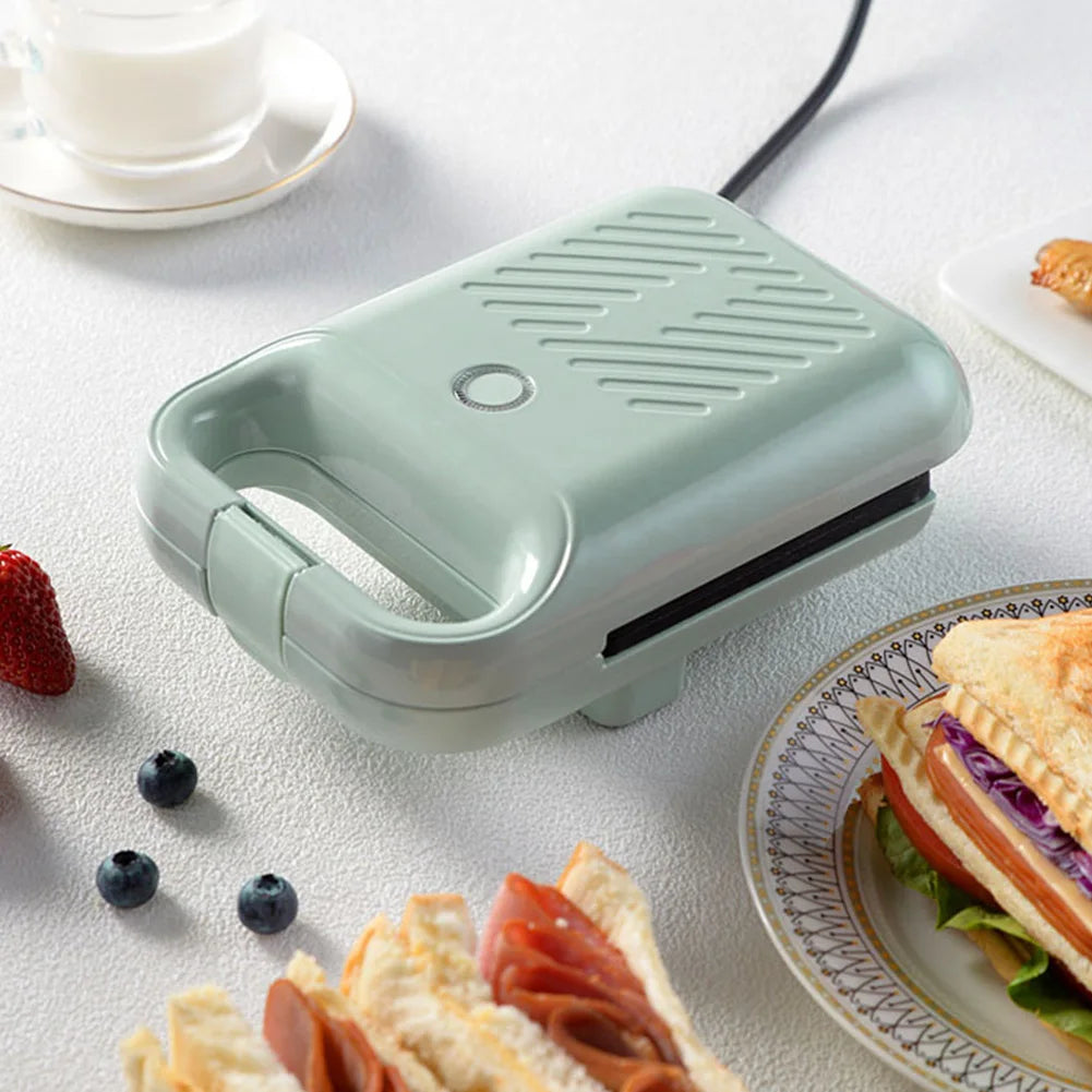 Dual-Plate Sandwich Press with Nonstick Coating and Locking Handle All Vera Mart