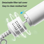 Dog and Cat Hair Dryer with Angled Comb Brush and LED Temperature Control All Vera Mart
