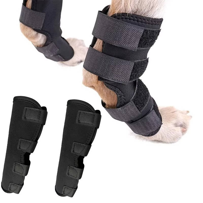 Dog Ankle Brace with Compression Support and Reflective Strips, Neoprene All Vera Mart