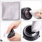 Camera Lens Cleaning Kit with Air Blower and Microfiber Cloth, 6-Piece Set All Vera Mart