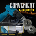 Drill Chuck Metal Sheet Cutter with Clean Edge Design All Vera Mart