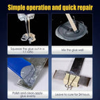 Two-Part Metal Epoxy Adhesive with 95 MPa Bond Strength and Machinable Surface All Vera Mart