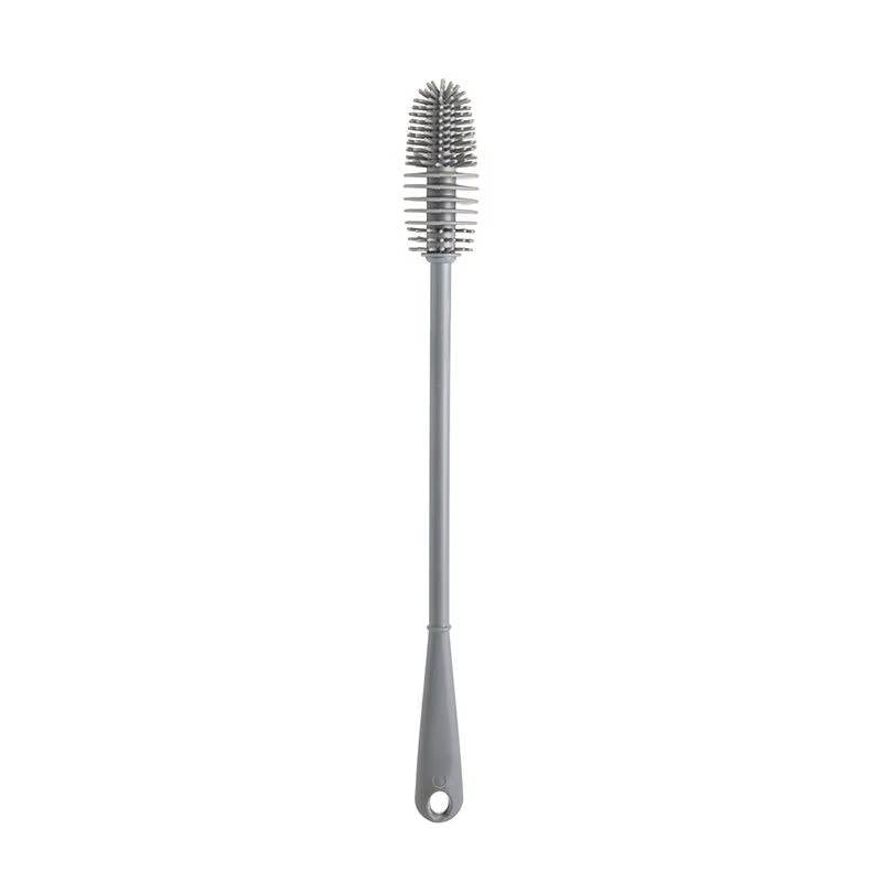 Rotating Bottle Brush with 33cm Extended Handle and Soft Fiber Bristles All Vera Mart
