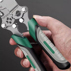 Folding Wire Stripper with 18-in-1 Multi Tool Functions and Stainless Steel Build All Vera Mart