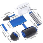 Wall Paint Roller System with Corner Brush and Sponge Applicator All Vera Mart