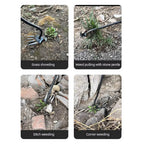Standing Weed Puller with Four Steel Teeth and Extended Handle All Vera Mart