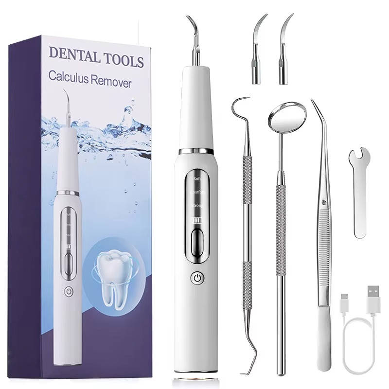 Dog Dental Scaler with LED Light and Negative Ion Technology, Rechargeable All Vera Mart