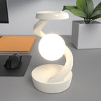 Floating Moon Sphere with Gesture Control and Wireless Charging Base All Vera Mart