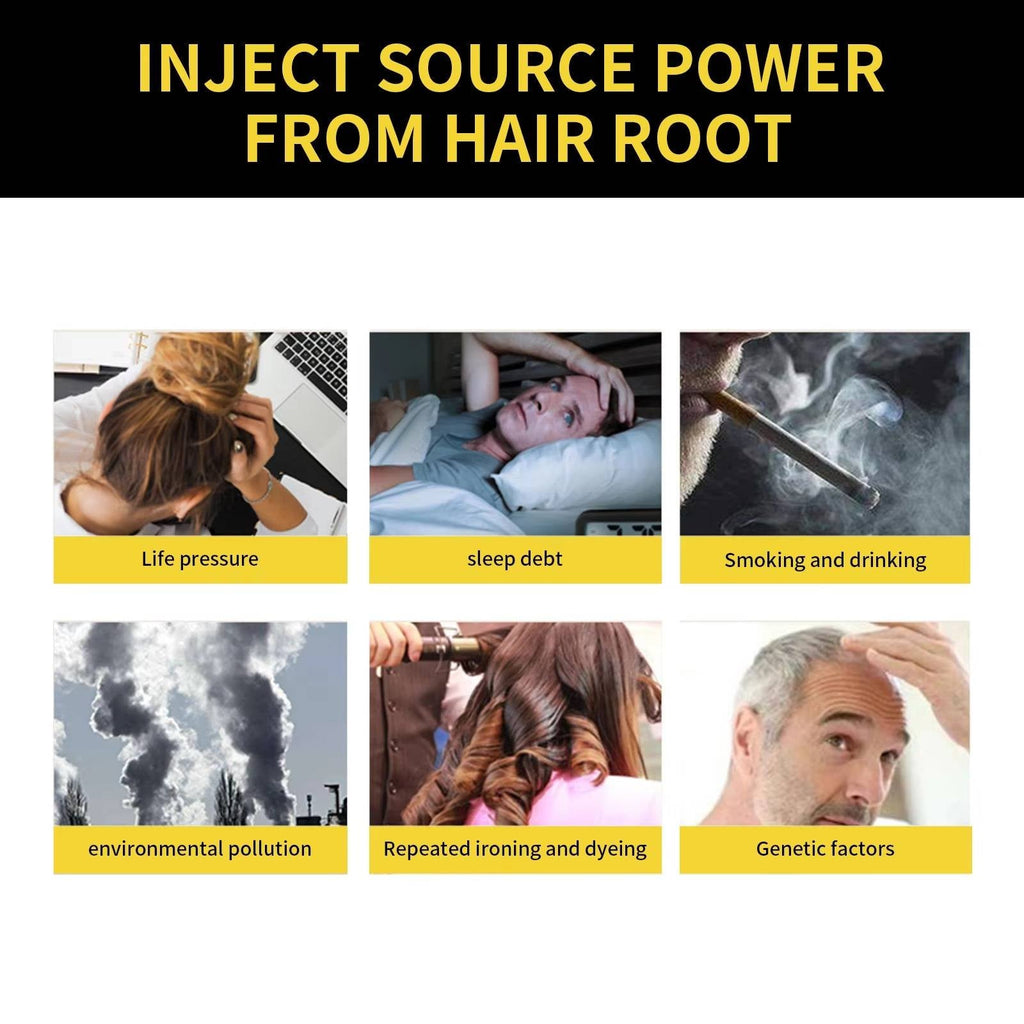 Gray Root Cover Shampoo with Plant Extracts and 10-Minute Application All Vera Mart