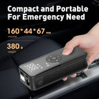 Portable Air Compressor with Digital Display and LED Light, 150 PSI All Vera Mart