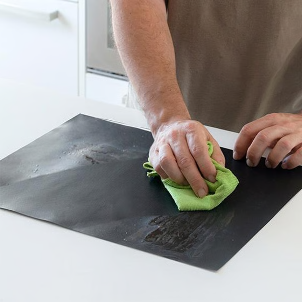Nonstick Grill Mat with Heat Resistance and Dishwasher Safe Design All Vera Mart