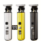 Cordless Hair Clippers with LED Battery Display and Manganese Steel Blade, 60 Minute Runtime All Vera Mart