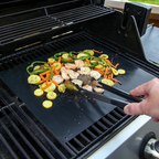 Nonstick Grill Mat with Heat Resistance and Dishwasher Safe Design All Vera Mart