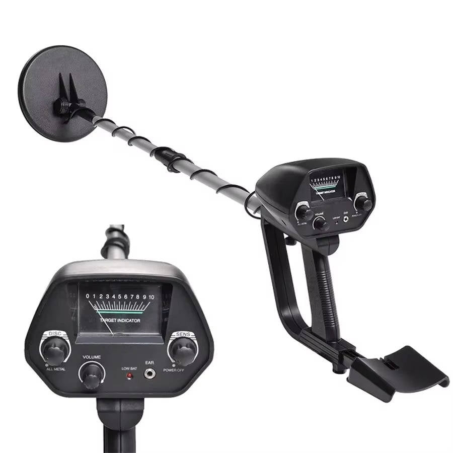 Metal Detector with Waterproof Coil and Dual Detection Modes, Adjustable Height All Vera Mart