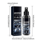 Car Interior Cleaner Spray Set with UV Protection and Multi-Surface Formula, 3 x 100ml All Vera Mart
