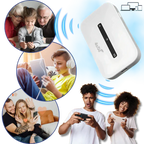 Portable 4G LTE Hotspot with 10-Device Connection and 150 Mbps Speed All Vera Mart