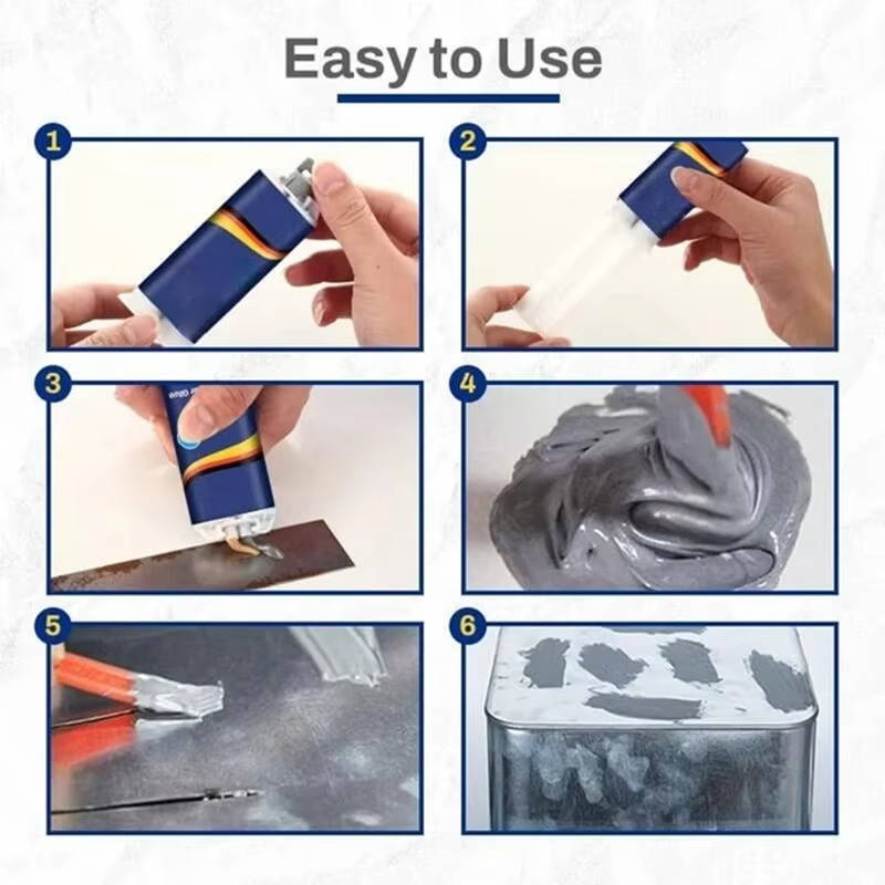 Two-Part Metal Epoxy Adhesive with 95 MPa Bond Strength and Machinable Surface All Vera Mart