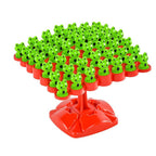 Balancing Frog Game with Number Cube and 50 Colorful Frogs All Vera Mart