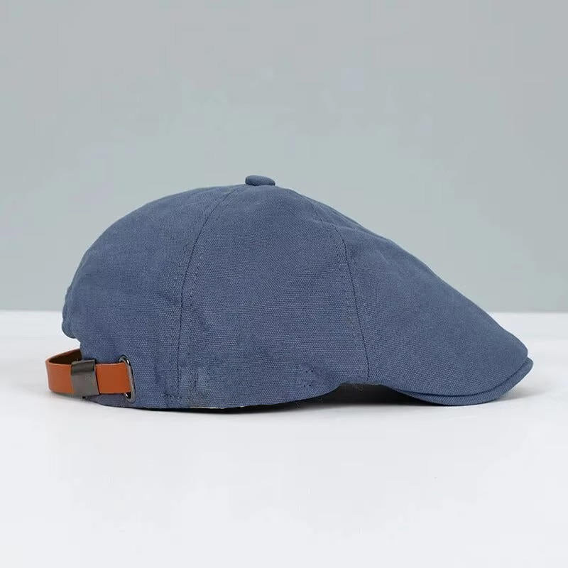 Flat Cap with Adjustable Elastic Band and Moisture Wicking Interior, Unisex All Vera Mart