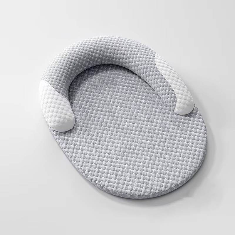 Cooling Dog Bed with Memory Foam and Extended Neck Support, Machine Washable All Vera Mart