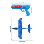 Foam Glider Plane with Catapult Launcher and Detachable Wings All Vera Mart