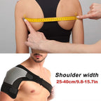 Adjustable Shoulder Compression Brace with Dual Straps and Ice Pack Pocket All Vera Mart