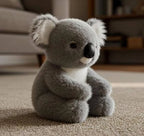 Weighted Koala Plush with Soft Fabric and Realistic Design, Portable Stress Tool All Vera Mart