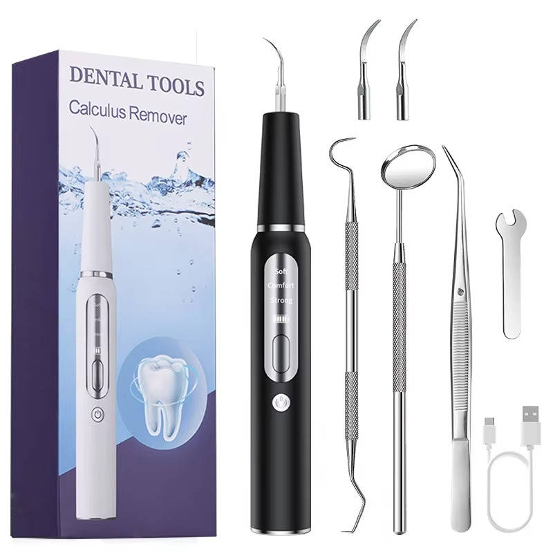 Dog Dental Scaler with LED Light and Negative Ion Technology, Rechargeable All Vera Mart