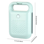 Dual-Plate Sandwich Press with Nonstick Coating and Locking Handle All Vera Mart