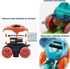 Flexible Race Track Set with LED Lights and Anti Tip Car for Kids All Vera Mart