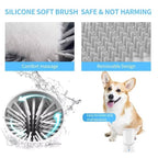 Dog Paw Cleaner with Rotating Silicone Brushes and Dual Speed Settings All Vera Mart